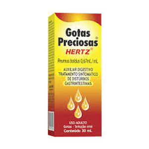 Produto Gotas preciosas 30 ml hertz foto 1