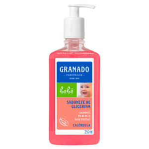 Produto Sabonete líquido de glicerina calêndula 250ml granado bebê foto 1