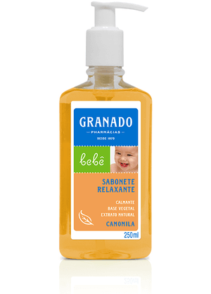Produto Sabonete liquído calmante granado bebê camomila 250ml foto 1