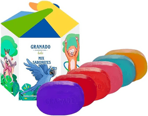 Produto Kit mix sabonete bebê com 6 unidades de 90g granado foto 1