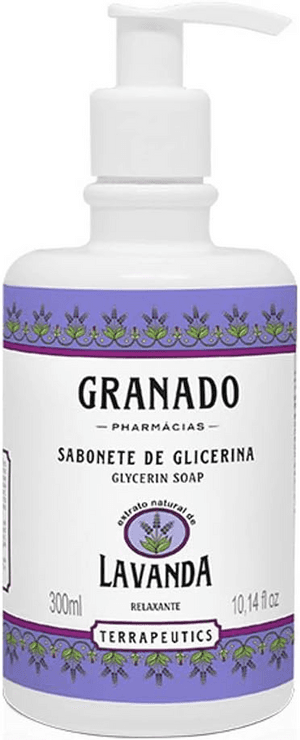 Produto Sabonete líquido terrapeutics lavanda 300ml granado foto 1