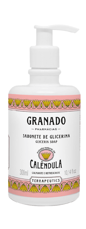 Produto Sabonete líquido terrapeutics calêndula 300ml granado foto 1