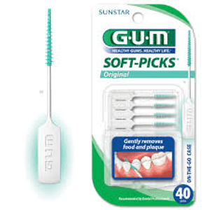 Produto Palito dental gum softpicks 40un ref 632 foto 1