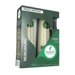 Produto Haskell murumuru kit promopack shampoo + condicionador 500ml foto 1