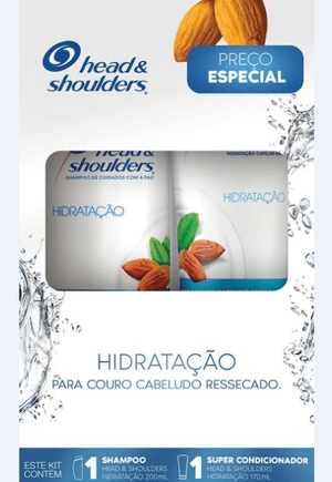 Produto Kit head & shoulders hidrataçao shampoo 200ml + condicionador 170ml foto 1