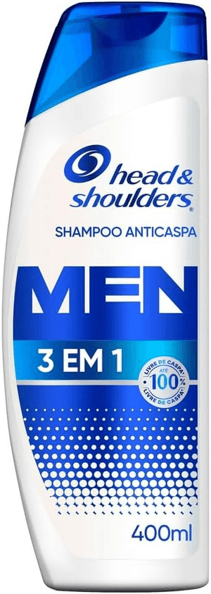 Produto Shampoo anticaspa men 3 em 1 - 400ml head & shoulders foto 1