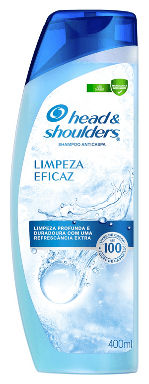 Produto Shampoo anticaspa limpeza eficaz 400ml head & shoulders foto 1