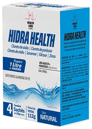 Produto Hidra health sabor natural 4 sachês de 28g health labs foto 1