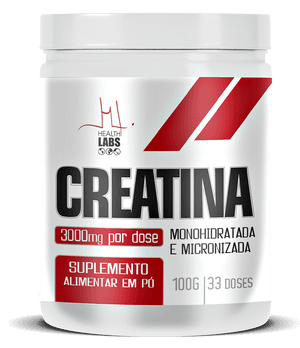 Produto Creatina monohidratada 100g health labs foto 1
