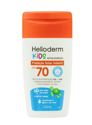 Produto Protetor solar kids fps70 120ml helioderm foto 1