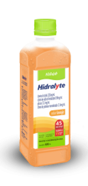 Produto Hidralyte 45 sabor laranja 500ml natulab foto 1