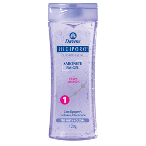 Produto Sabonete liquido em gel higiporo mista  a oleosa 120ml foto 1