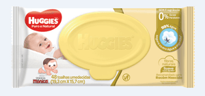 Produto Toalhas umedecidas huggies recém nascido 48 unidades foto 1