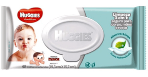 Produto Toalha umedecido huggies refrescante com 48 unidades foto 1