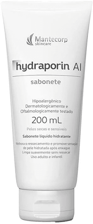 Produto Sabonete líquido hidratante hydraporin ai 200ml mantecorp foto 1