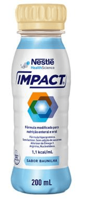 Produto Suplemento alimentar impact sabor baunilha 200ml nestlé foto 1