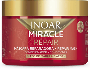 Produto Máscara capilar reparadora miracle repair 250g inoar foto 1