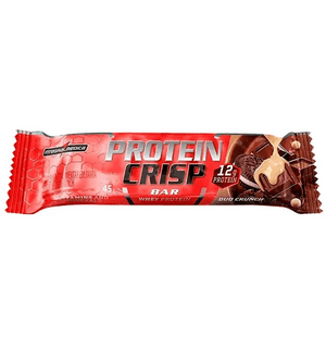 Produto Barra de proteína protein crisp bar duo crunch 1 unidade 45g integralmedica foto 1
