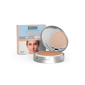 Produto Fotoprotector compact areia isdin 50fps 10g foto 1