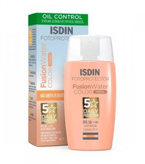 Produto Protetor solar isdin fotoprotector fusion water color media fps50 50ml foto 1
