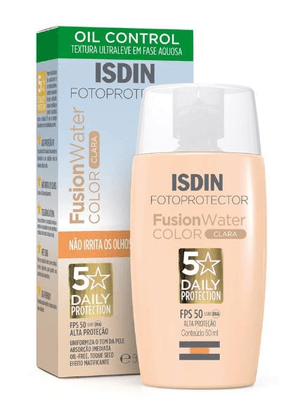 Produto Protetor solar fusion water color fps50 cor clara 50ml isdin foto 1