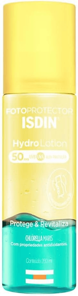 Produto Protetor solar corporal hydrolotion fps 50 200ml isdin foto 1