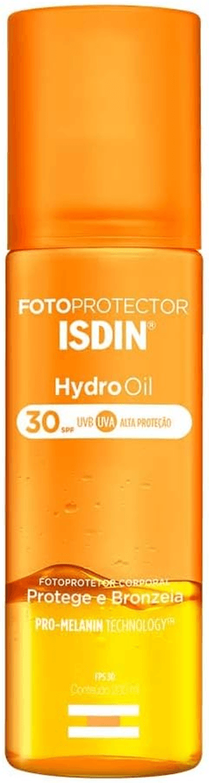 Produto Protetor solar e bronzeador corporal hydro oil fps30 200ml isdin foto 1