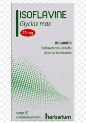Produto Isoflavine 75 mg com 30 capsulas herbarium foto 1