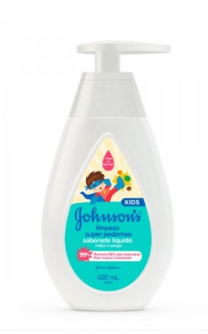 Produto Sabonete liquido johnsons baby limpeza poderosa 400ml foto 1