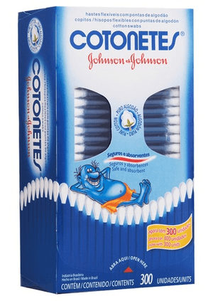 Produto Johnsons hastes flex cotonetes com 300 unidades
 foto 1