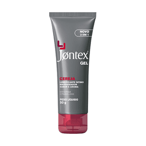 Produto Gel lubrificante jontex cereja 3x1 50g f18599-0 foto 1