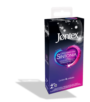 Produto Preservativo jontex orgasmo em sintonia com 4 unidades
 foto 1