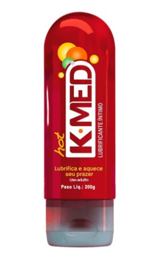 Produto K med gel lubrificante hot 200ml cimed foto 1