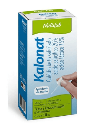 Produto Kalonat trata e remove calos e verrugas 10ml natulab foto 1