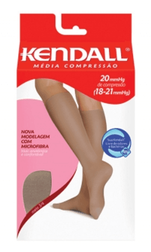 Produto Meia 3/4 kendall media compressao tamanho m cor mel referencia 1672 foto 1