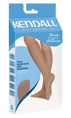 Produto Meia 3/4 kendall suave compressao tamanho g cor mel referencia 2233 foto 1