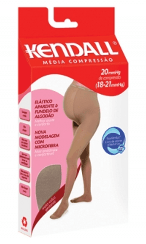 Produto Meia calca gestante kendall media compressao tamanho m cor mel referencia 1653 foto 1