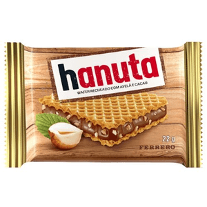 Produto Hanuta wafer com creme de avelã 22g foto 1