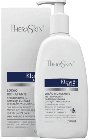 Produto Loção hidratante klaviê clinical 390ml theraskin foto 1