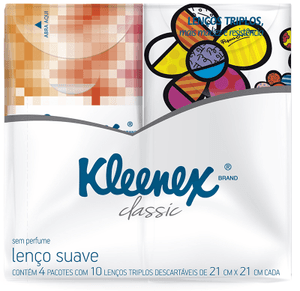 Produto Lenco de papel kleenex bolso misto com 40 unidades foto 1