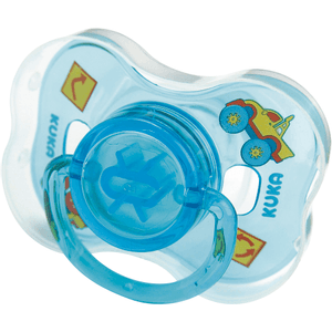 Produto Kuka chupeta decorada neon bico tradicional n2 azul ref2281 foto 1