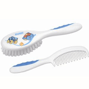 Produto Kuka conjunto infantil escova + pente para cabelo ref7257 foto 1