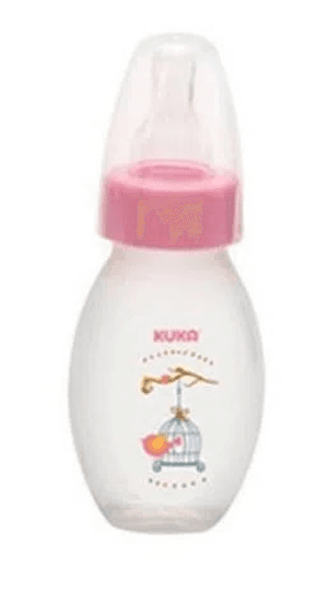 Produto Mamadeira kuka kukinha bic 100% silicone rosa ref 1602 foto 1