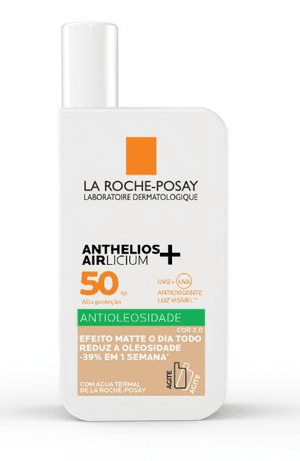Produto Protetor solar facial la roche anthelios airlicium fluido antioleosidade fps50 cor 2.0 40ml foto 1
