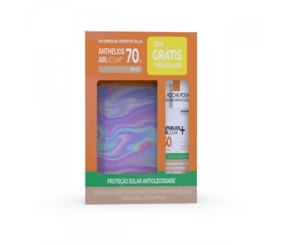 Produto Kit protetor solar facial la roche-posay anthelios airlicium antioleosidade fps 70 cor 2.0 40g + necessaire foto 1