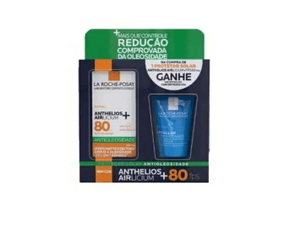 Produto Kit la roche-posay anthelios airlicium protetor solar fps80 sem cor 40g + effaclar concentrado 50g foto 1