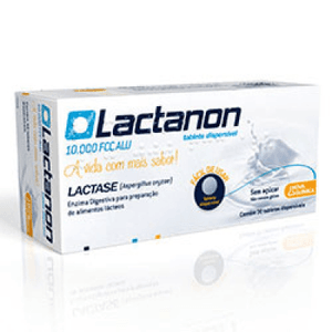 Produto Lactanon 10.000 com 30 comprimidos foto 1