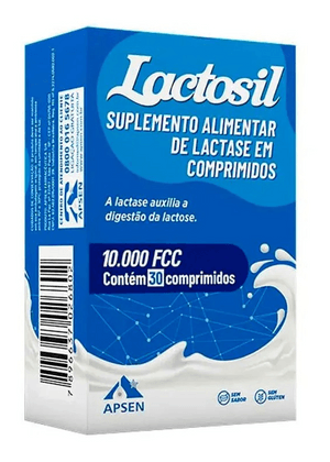 Produto Lactosil 10.000 fcc 30 comprimidos apsen foto 1
