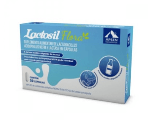 Produto Lactosil flora caixa com 30 capsulas foto 1