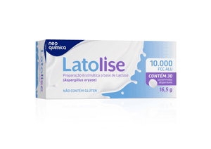 Produto Latolise 10000 fcc alu caixa com 30 comprimidos foto 1